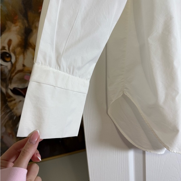 Massimo Dutti Classic White Dress Shirt - Picture 2 of 5